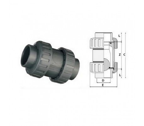 Clapet anti-retour à boule