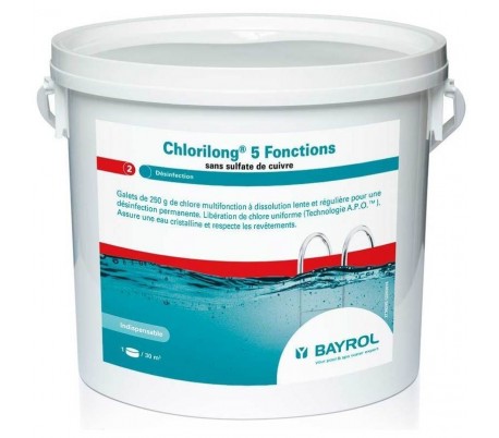 Chlorilong 5 fonctions 10kg Chlorilong 5 fonctions 10kg