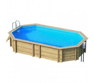 PISCINE BOIS WEVA OCTO+ 640 PROCOPI