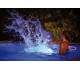 PROJECTEUR LED COULEUR SUR BUSE - PISCINE HORS SOL