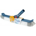 Brosse de paroi 48 cm avec angle ajustable Blue Line