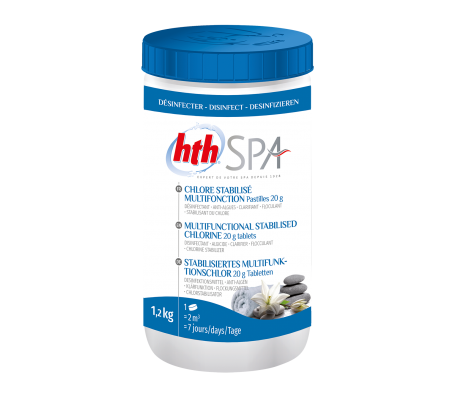 CHLORE MULTI HTH SPA 1.2KG