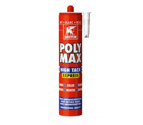 POLY MAX HIGH TACK EXPRESS BLANC