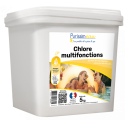 Chlore multifonction galet 250g - 5kg