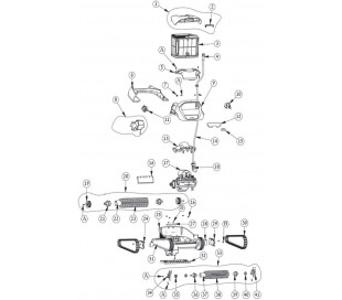 PIECES DETACHEES ROBOT DOLPHIN Z1B