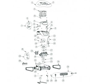 PIECES DETACHEES ROBOT DOLPHIN S100