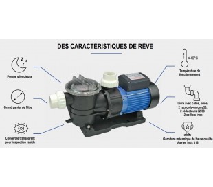 POMPE FILTRATION PISCINE STP 50 EPAI