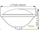 AMPOULE LED PAR56 12W BLANCHE