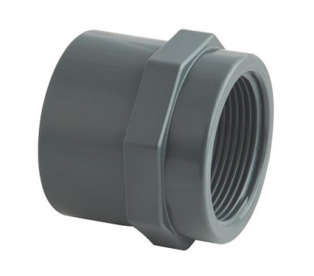 MANCHON TARAUDE PVC 2" X 2"