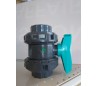 VANNE PVC POIGNEE VERTE D63
