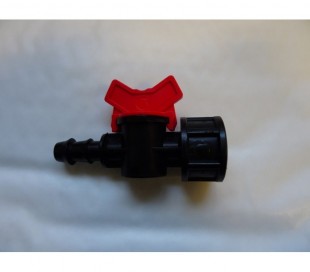 Vanne plastique Cannelé taraudé