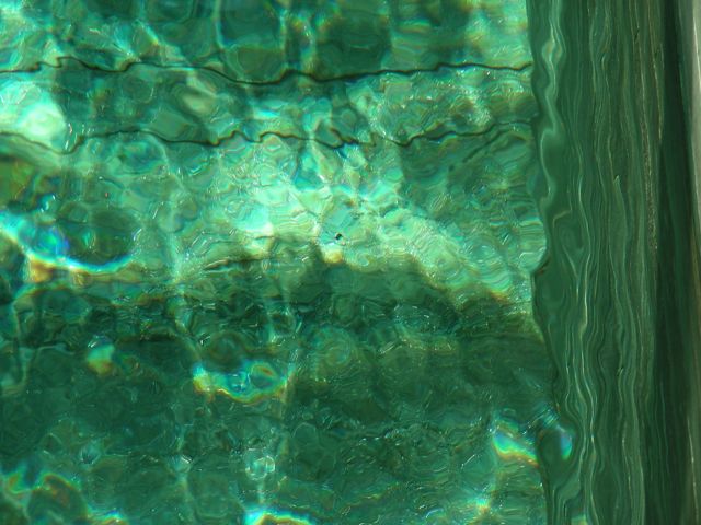 eau verte piscine